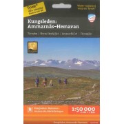 Kungsleden Ammarnäs-Hemavan 1:50 000 Calazo